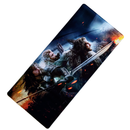 Mouse Pad Megarex Gamer 90x40x4mm Antiderrapante Borda Costurada Control o senhor dos anéis