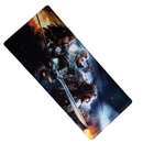 Mouse Pad Megarex Gamer 90x40x4mm Antiderrapante Borda Costurada Control o senhor dos anéis