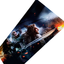 Mouse Pad Megarex Gamer 90x40x4mm Antiderrapante Borda Costurada Control o senhor dos anéis
