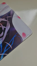 Mouse Pad Megarex Gamer 80x30x3mm Anime speed Antiderrapante Borda Costurada Grande