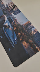 Mouse Pad Megarex Gamer 80x30x3mm Cyberpunk Anime speed Antiderrapante Borda Costurada Grande