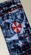Mouse Pad Megarex Gamer 65x32x2mm Resident Evil speed Antiderrapante Borda Costurada Grande