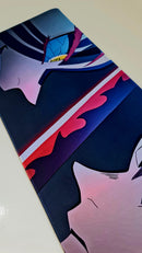 ndeMouse Pad Megarex Gamer 80x30x3mm Anime Kimetsu no Yaiba sprrapante Borda Costuradeed Antidea Gra