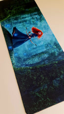 Mouse Pad Megarex Gamer 80x30x3mm Desenho speed Antiderrapante Borda Costurada Grande