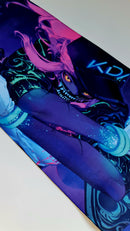 Mouse Pad Megarex Gamer 65x32x2mm Anime speed Antiderrapante Borda Costurada Grande