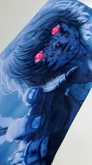 Mouse Pad Megarex Gamer 65x32x2mm Anime speed Antiderrapante Borda Costurada Grande