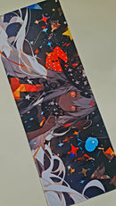 Mouse Pad Megarex Gamer 80x30x3mm Anime speed Antiderrapante Borda Costurada Grande