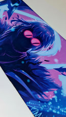 Mouse Pad Megarex Gamer Anime 65x32x2mm speed Antiderrapante Borda Costurada Grande