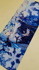 Mouse P ad Megarex Gamer 80x30x3mm Anime speed Antiderrapante Borda Costurada Grande