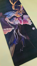 Mouse Pad Megarex Gamer 80x30x3mm Anime speed Antiderrapante Borda Costurada Grande