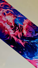 Mouse Pad Megarex Gamer 90x40x3mm Anime Jujutsu Kaisen speed Antiderrapante Borda Costurada Grande