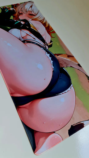 Mouse Pad Megarex Gamer 90x40x3mm Anime Hentai speed