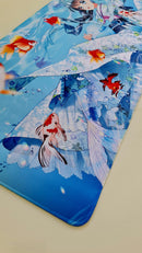 Mouse Pad Megarex Gamer 80x30x3mm Anime speed Antiderrapante Borda Costurada Grande