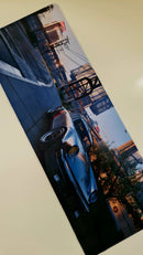 Mouse Pad Megarex Gamer 80x30x3mm Cyberpunk Anime speed Antiderrapante Borda Costurada Grande