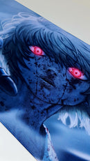 Mouse Pad Megarex Gamer 65x32x2mm Anime speed Antiderrapante Borda Costurada Grande