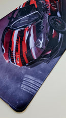Mouse Pad Megarex Gamer 80x30x3mm Carro Lamborghini speed Antiderrapante Borda Costurada Grande