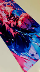 Mouse Pad Megarex Gamer 90x40x3mm Anime Jujutsu Kaisen speed Antiderrapante Borda Costurada Grande