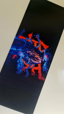 Mouse Pad Megarex Gamer Jujutsu Kaisen 80x30x3mm Anime speed Antiderrapante Borda Costurada Grande