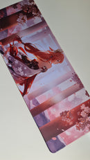 Mouse Pad Megarex Gamer 80x30x3mm Anime speed Antiderrapante Borda Costurada Grande