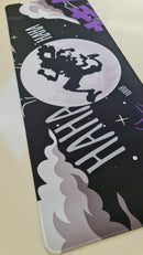 Mouse Pad Megarex Gamer 80x30x3mm Luffy Anime speed Antiderrapante Borda Costurada Grande