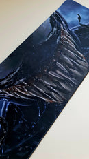 Mouse Pad Megarex Gamer 80x30x3mm Filme Venon speed Antiderrapante Borda Costurada Grande