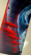 Mouse Pad Megarex Gamer 80x30x3mm Paisagem speed Antiderrapante Borda Costurada Grande