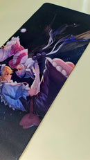 Mouse Pad Megarex Gamer 80x30x3mm Anime speed Antiderrapante Borda Costurada Grande