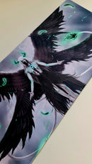 Mouse Pad Megarex Gamer 80x30x3mm Anime speed Antiderrapante Borda Costurada Grande