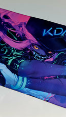 Mouse Pad Megarex Gamer 65x32x2mm Anime speed Antiderrapante Borda Costurada Grande