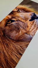 Mouse Pad Megarex Gamer 80x30x3mm Leão speed Antiderrapante Borda Costurada Grande