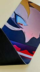 ndeMouse Pad Megarex Gamer 80x30x3mm Anime Kimetsu no Yaiba sprrapante Borda Costuradeed Antidea Gra