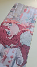 Mouse Pad Megarex Gamer 80x30x3mm Anime speed Antiderrapante Borda Costurada Grande